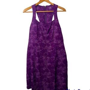 Title Nine Nimblene Trouble Purple Razorback Athletic Sporty Dress Size 12
